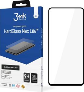 3MK 3mk Szkło hartowane HardGlass Max Lite do Galaxy S20 FE 5G/ S20 Lite Black 3