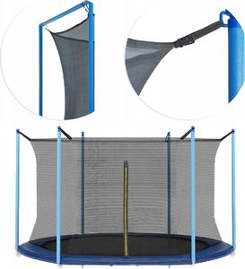 Multistore Siatka ochronna wewnętrzna trampolina 250cm 8ft/6 1