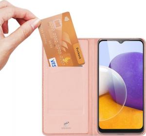 Dux Ducis Etui SkinPro do Galaxy A22 4G Rose Gold 2