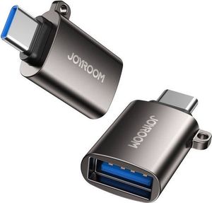 Adapter USB Joyroom S-H151 USB-C - USB Czarny  (6941237149114) 1