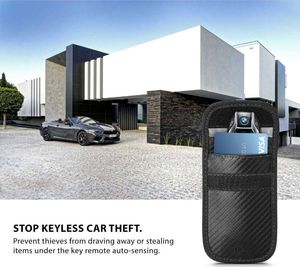 Tech-Protect KLATKA FARADAYA TECH-PROTECT V1 KEYLESS RFID SIGNAL BLOCKER CASE CARBON 7