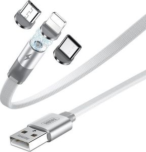Kabel USB FREMAX USB-A - Lightning 1 m Biały 1