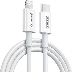 Kabel USB Joyroom USB-C - Lightning 1.2 m Biały (6956116796556) 1