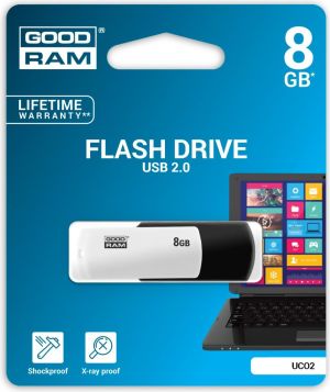 Pendrive GoodRam UCO2, 8 GB  (UCO2-0080KWR11) 2