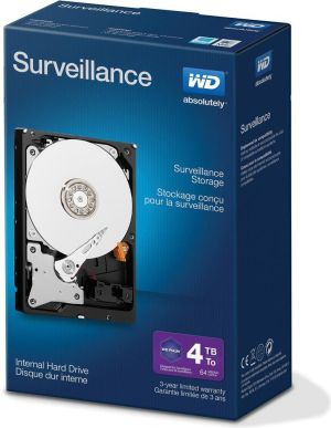 Dysk serwerowy WD Purple 4 TB 3.5'' SATA III (6 Gb/s)  (WDBGKN0040HNC-ERSN) 7