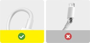 Kabel USB Baseus USB-A - Lightning 1 m Czerwony (BSU2661RED) 12