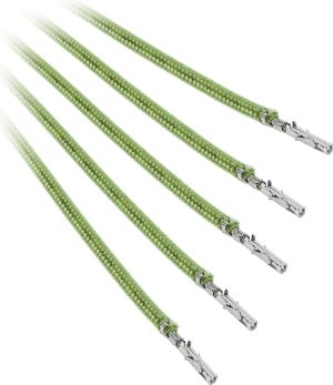 BitFenix Kable bez złącz, 0.4m, Jasnozielony (BFX-ALC-40CMLN-RP) 4