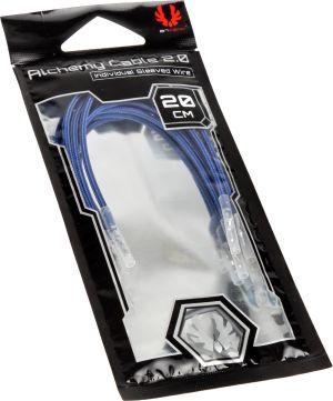 BitFenix Kable bez złącz, 0.2m, Niebieski (BFX-ALC-20CMLB-RP) 5