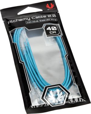 BitFenix Alchemy 2.0 PSU Cable, 0,4m, Jasnoniebieski (BFX-ALC-40CMLSB-RP) 2