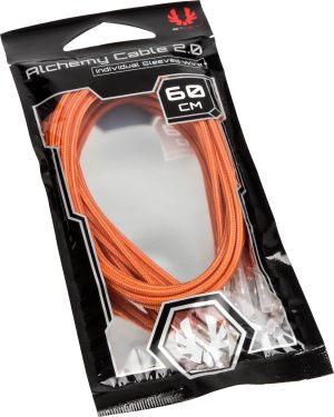 BitFenix Alchemy 2.0 PSU Cable, 0,6m, Pomarańczowy (BFX-ALC-60CMLO-RP) 2