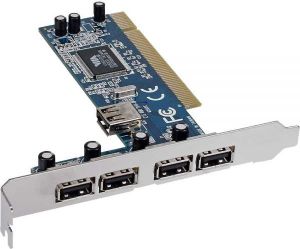 Kontroler InLine PCI - 5x USB 2.0 (66673V) 1