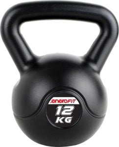 Kettlebell ENERO FIT bitumiczny 12 kg 1