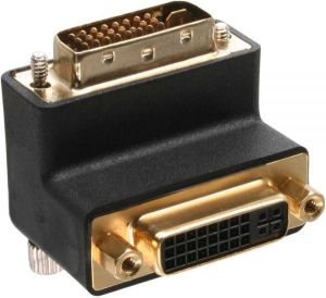 Adapter AV InLine DVI-I - DVI-I czarny (17781W) 2