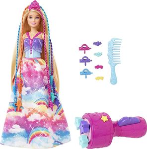 Lalka Barbie Mattel Dreamtopia - Księżniczka Zakręcone pasemka (GTG00) 1