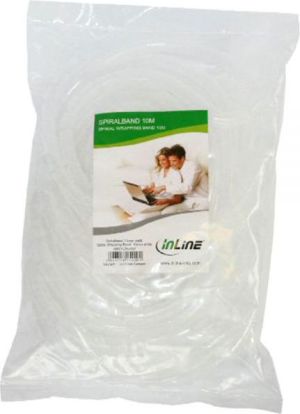 Organizer InLine Spirala na przewody Biały 1 sztuka  (59947L) 2