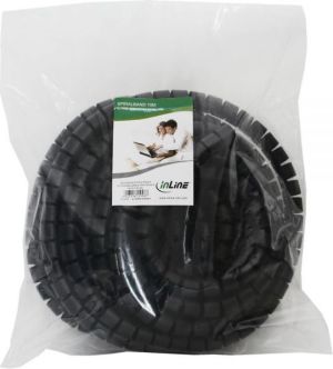 Organizer InLine Spirala na przewody Czarny 1 sztuka  (59947T) 2