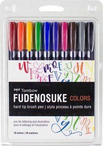 Tombow Flamastry Fudenosuke do kaligrafii mix 10 szt. 6