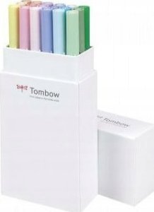 Tombow Zestaw flamastrów Dual Brush Pen 18 szt. - pastelowe 1