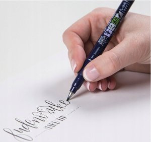 Tombow Flamastry Fudenosuke do kaligrafii neon mix 6 szt. 4