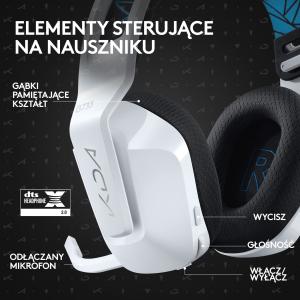 Słuchawki Logitech G733 Lightspeed Białe (981-000990) 7