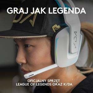 Słuchawki Logitech G733 Lightspeed Białe (981-000990) 2