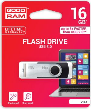 Pendrive GoodRam UTS3, 16 GB  (UTS3-0160K0R11) 2