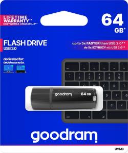 Pendrive GoodRam UMM3, 64 GB  (UMM3-0640K0R11) 3