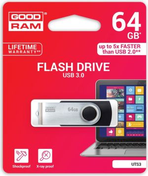 Pendrive GoodRam UTS3, 64 GB  (UTS3-0640K0R11) 2