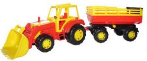Wader Traktor z przyczepą, Nr2 i łyżką, "Majster" - 35288 1