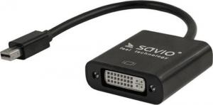 Adapter AV Savio DisplayPort Mini - DVI-I czarny (SAVIO CL-94) 1