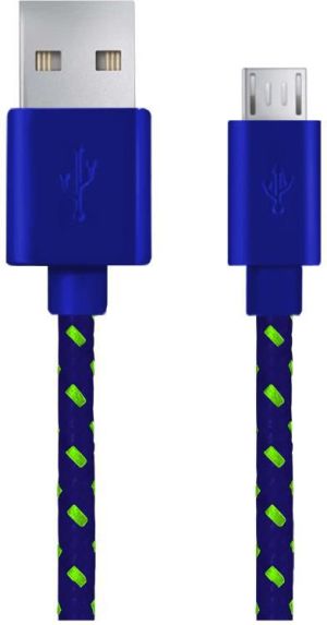 Kabel USB Esperanza USB-A - 1 m Granatowy (EB175UG) 1