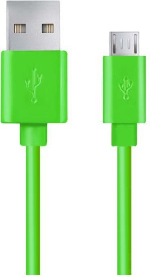 Kabel USB Esperanza Micro USB -> USB A 1m Zielony (EB143G) 1