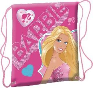 Starpak Worek szkolny na ramie Barbie różowy (308368) 1