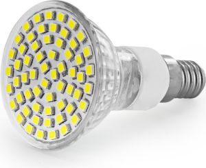 Whitenergy Żarówka LED MR16 - 60x SMD 3528 E14 3W 230V ciepła biała (08261) 1