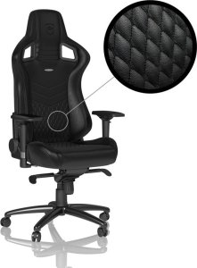 Fotel Noblechairs EPIC z prawdziwej skóry - czarny (GAGC-033) 1