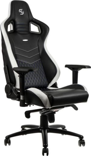 Fotel Noblechairs EPIC Gaming Chair - SK Gaming Edition czarno-biało-niebieski (NBL-PU-SKG-001) 1