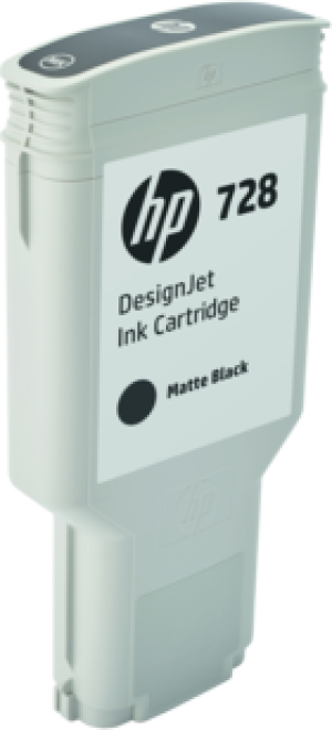 Tusz HP wkład atramentowy HP DesignJet 728 300-ml czarny matowy- F9J68A 1