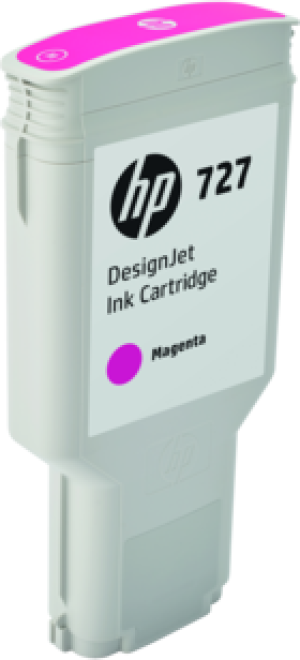 Tusz HP Purpurowy wkład atramentowy HP 727 DesignJet 300 ml - F9J77A 1