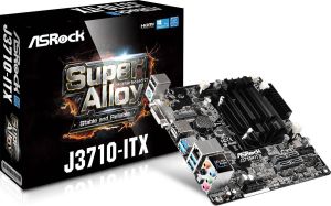 Płyta główna ASRock J3710-ITX, J3710, DualDDR3-1600, SATA3, HDMI, DVI, DP, USB 3.0, mITX 1