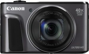 Aparat cyfrowy Canon PowerShot SX720 HS, Czarny (1070C002AA) 1