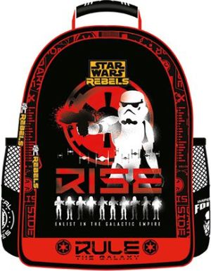 St. Majewski Plecak szkolny Star Wars Rebels biały Clone 1