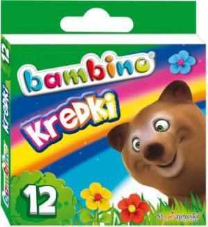 Bambino Kredki BAMBINO, 12 kolorów, licencja BAMBINO 1