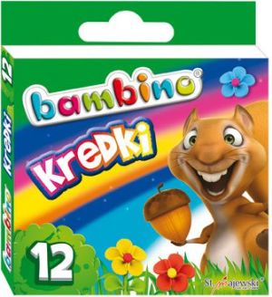 Bambino Kredki BAMBINO, 12 kolorów, licencja BAMBINO 4