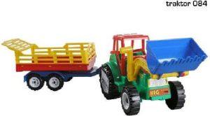 CHOIŃSKI Traktor z łyżką i przyczepką - CHOIŃ 084 1