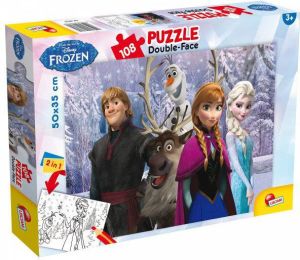 Lisciani Puzzle dwustronne 108el Frozen 49301 (304-49301) 1