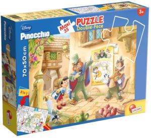 Lisciani Puzzle dwustronne MAXI 35el Pinokio 304-48182 1