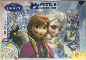 Lisciani Puzzle dwustronne Plus 60el Frozen V2 304-52080 1