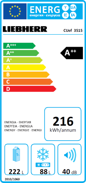 Lodówka Liebherr CUef3515 5