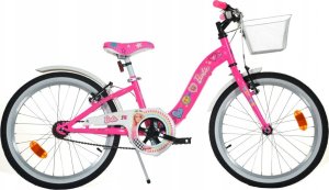 Dino bikes Vaikiškas dviratis Dino Bikes Barbie 20", rožinis 1