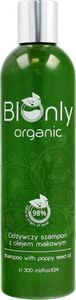 BIOnly BIOnly Organic Szampon do włosów odżywczy z olejem makowym 300ml 1